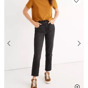 Madewell Perfect Vintage Crop Jean in Sumner Wash